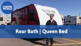 2018 Winnebago Minnie 2200SS  Travel Trailer  Cherry  Stone  RV Review [upl. by Kuth]