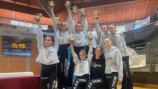 Palmisano Giorgia 2 prova di campionato di Specialità Gold Junior 3 Nastro [upl. by Enamrahs]