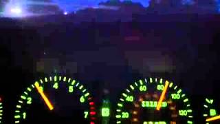 Toyota Avalon 1996 125mph speed run [upl. by Nalepka982]