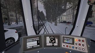 TramSim  Console Edition Flexity Tram Vienna [upl. by Ahter]