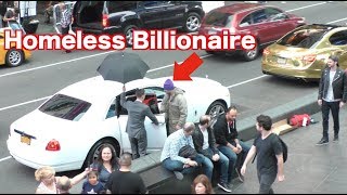 The Homeless Billionaire Prank [upl. by Yolanthe244]