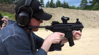 SIG MPX 9mm Machine PistolSubmachine Gun SMG at the Range 2 [upl. by Aita]