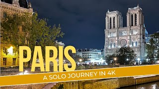 Paris Tavel Vlog Solo adventure with a side trip to Le MontSaintMichel 4K [upl. by Henarat]