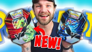 Whats inside NEW V Striker Tyranitar and Empoleon tins [upl. by O'Neil785]