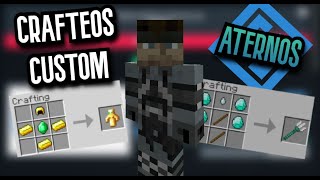 Plugin de Crafteos Custom para tu Servidor de ATERNOS  MINECRAFT [upl. by Lletnuahs]