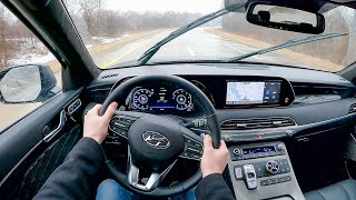 2022 Hyundai Palisade Calligraphy  POV Test Drive Binaural Audio [upl. by Marrilee]