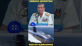 🇦🇷 Los nuevos submarinos Argentinos podrían fabricarse en el País Jefe del ARA Carlos Allievi ⚓️ [upl. by Armond856]