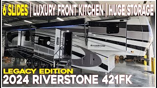 Luxury Front Kitchen 2024 Riverstone 421FK Legacy Edition Fifth Wheel at Couchs RV Nation [upl. by Jewett]