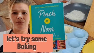 Lets do some Baking  Pinch of Nom recipe book [upl. by Doowron]