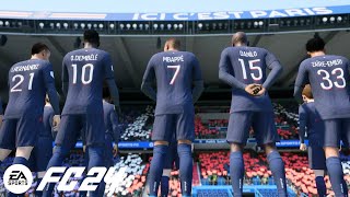 PSG vs Man City  EA FC 24 PC Gameplay 7 [upl. by Eadrahc]