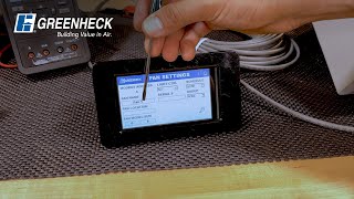 Greenheck  Overhead Fans Advanced Touchscreen Software Overview [upl. by Seltzer]