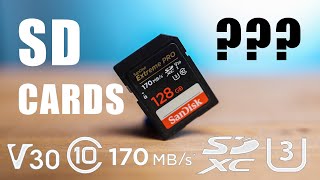 Simple Guide To SD Cards  Canon Sony amp More [upl. by Dercy]