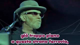 Francesco De Gregori  Raggio di sole karaoke  fair use [upl. by Suivart863]