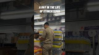 A DAY IN A LIFE OF A STOREKEEPER IN THE CRUISE SHIP cruiseship seafarer lifestylevlog seaman [upl. by Just]