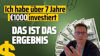 So sieht mein Depot nach über 7 Jahren investieren aus inklusive der Dividendenzahlungen [upl. by Ark238]