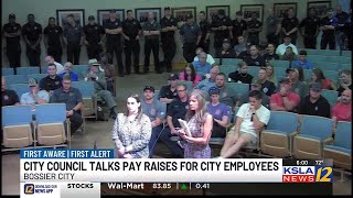 Bossier City Council talks pay raises for city employees [upl. by Creedon]