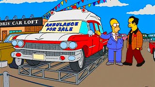 Homero compra una Ambulancia LOS SIMPSONS CAPÍTULOS COMPLETOS [upl. by Husein]