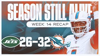 New York Jets Vs Miami Dolphins Week 14 Recap OT VICTORY [upl. by Attem701]