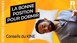 Quelle position pour bien dormir  Quel oreiller  Quel matelas [upl. by Einnok]