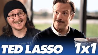 TED LASSO 1x1 REACTION amp REVIEW  Pilot  First Time Watching [upl. by Sarene919]