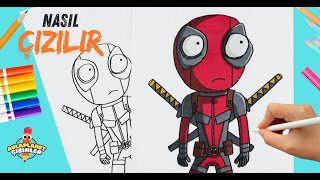 Mortyyi Deadpool Olarak Çizme Adım Adım  Rick ve Morty  Deadpool [upl. by Rafael]