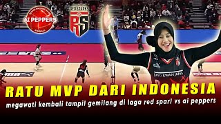 🔴 MVP BERUNTUN  Hasil Liga Voli Korea Red Sparks Hajar AI Peppers Megawati Naik ke Peringkat 3 [upl. by Lustick947]