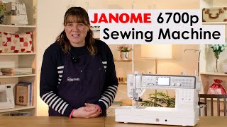 Janome MC 6700p Sewing Machine Review [upl. by Nwahsyar312]