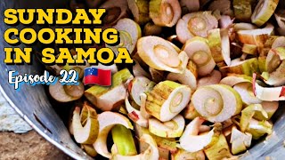 SUNDAY COOKING IN SAMOA  EPISODE 22  SAMOANFARMER🇼🇸 [upl. by Dnilazor161]