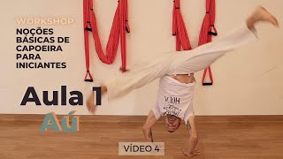 Curso de Capoeira  Noções Básicas para Iniciante  Vídeo 4 – Aula 1  Aú [upl. by Yatzeck984]