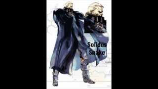 Metal Gear Solid 2 Solidus Snake Theme Boss Fight [upl. by Alekim35]