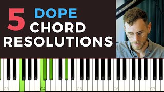 5 Dope Neo Soul Resolutions for Gorgeous Chord Progressions [upl. by Joelle896]