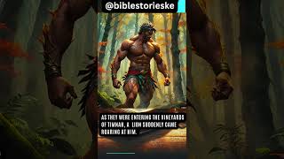 SAMSON THE LION KILLER biblestorieske biblestorieske [upl. by Flatto685]