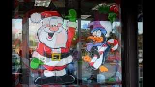 Christmas Window Art [upl. by Silloc170]