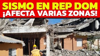 SISMO SENTIDO ESTE LUNES EN VARIAS ZONAS DE REPUBLICA DOMINICANA [upl. by Downes]