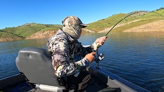 Crappies fishing Eastman lake [upl. by Yltneb230]