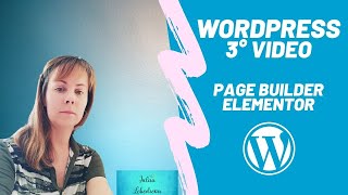 Elementor page builder Wordpress con Altervista [upl. by Surbeck614]