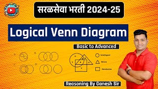 Logical Venn Diagram  Reasoning Practice Questions  BMC Clerk Recruitment  ICDS  SSC  MPSC [upl. by Anica268]