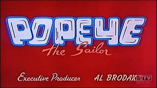 Matinée Idol Popeye 1960 Opening On Metv [upl. by Gibun838]