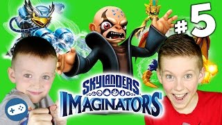 Skylanders Imaginators Gameplay Part 5  Our Creation Crystals [upl. by Loresz978]