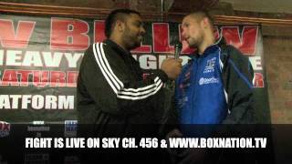 TONY BELLEW  FINAL PRESS CONFERENCE INTERVIEW  CLEVERLY v BELLEW  iFILM LONDON [upl. by Trutko]