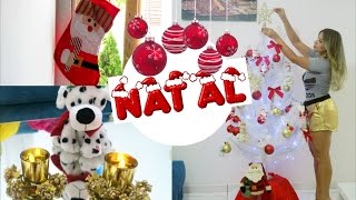 DECORANDO A CASA PARA O NATAL Vlogando Sem Parar 15 [upl. by Pantia]