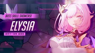 Elysia Skill Showcase Elysian Realm Boss  Honkai Impact 3rd [upl. by Rock768]