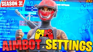 BEST Controller SETTINGS for Fortnite AIMBOT  Fortnite Chapter 2 Season 3 SETTINGS For PS4XBOX [upl. by Neuberger643]