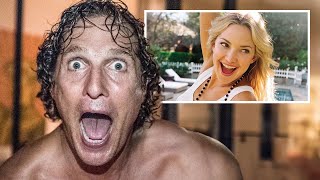 Celebrities Do Their Best Matthew McConaughey Impressions [upl. by Truda]