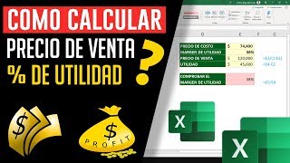 Cómo calcular el Precio de Venta y el Margen de Utilidad de un producto [upl. by Kelley]