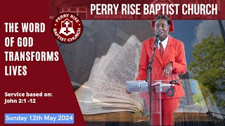 Sunday Worship 12th May 2024 perryrisebaptistchurch PRBC [upl. by Eenattirb]