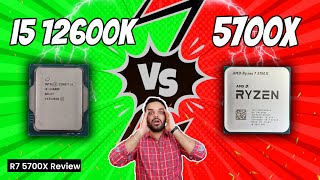 AMD Ryzen 7 5700X Surprised Us R7 5700X Vs Intel i5 12600K Vs R7 5800X  CPU Review amp Benchmarks [upl. by Ko232]