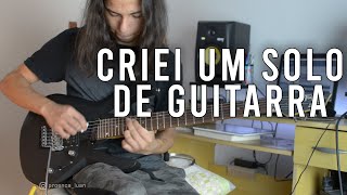 I wrote this guitar solo w Brazilian melodies guitar guitarimprovisation [upl. by Eneleuqcaj]