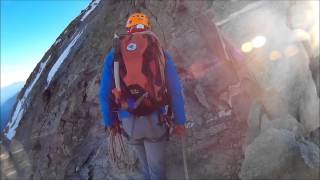 Dent Blanche Aufstieg Teil 1 climbing up Part 1 2015 FullHD [upl. by Dnomayd804]