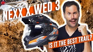 Review of the Nexx XWED 3 helmet a top trail motorcycle helmet ⛰️✅ [upl. by Kissner662]